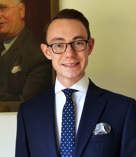 Nicholas Bowman-Scargill and Fears watches