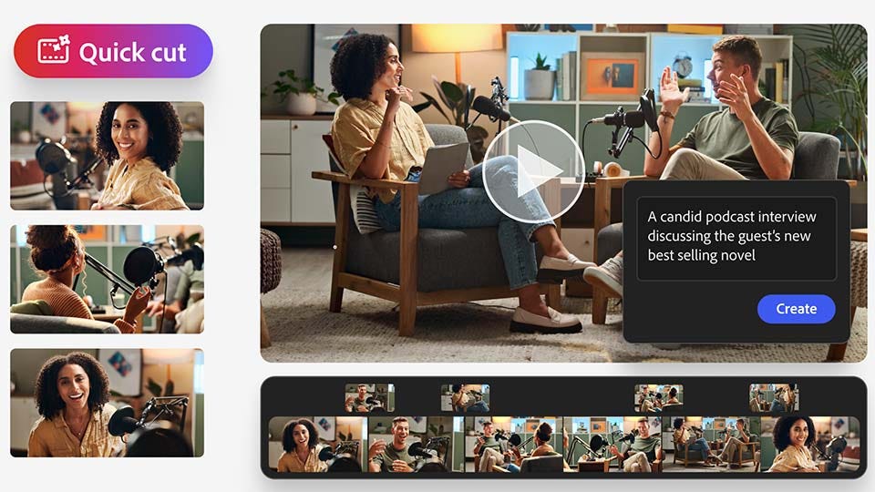 Adobe Quick Cut: AI Video Editing Made Faster