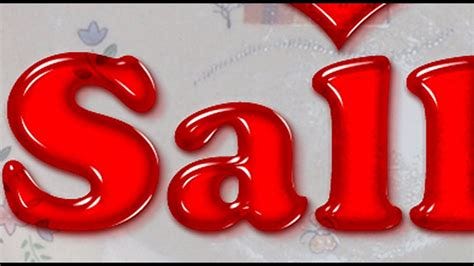 Photoshop Tutorial: How to Make JELLO Text! - YouTube