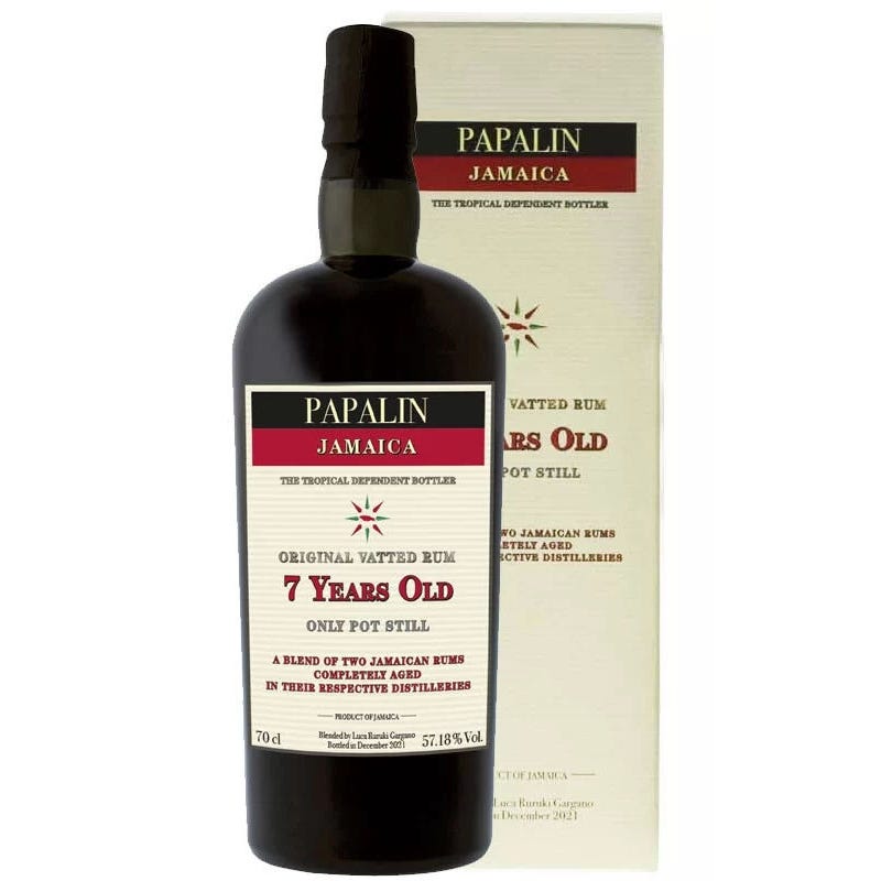 Rum Papalin Jamaica 7 Y 2021 Overproof - Enotop Wine Center S.R.L.