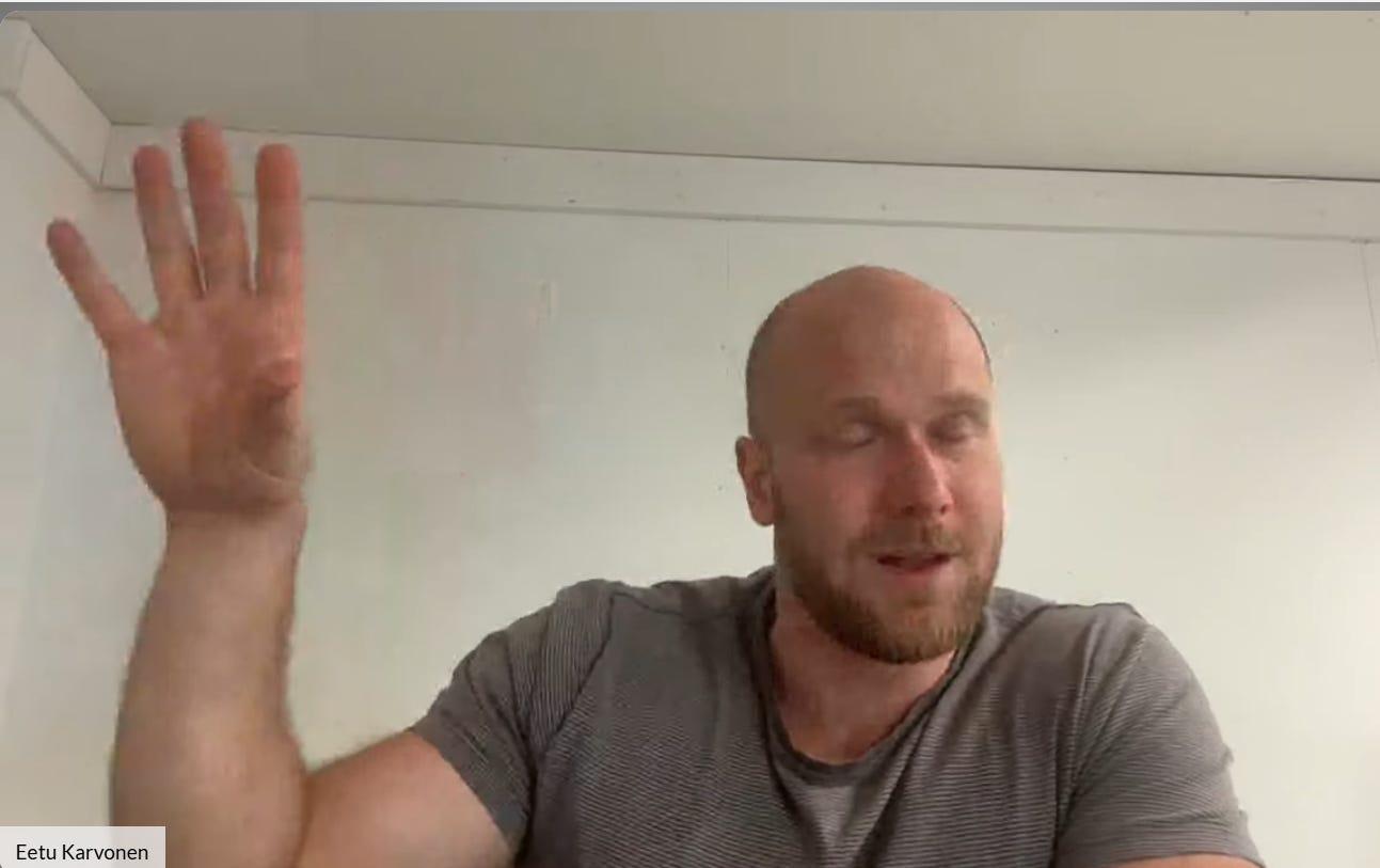 Screenshot (2105) Eetu with hand up
