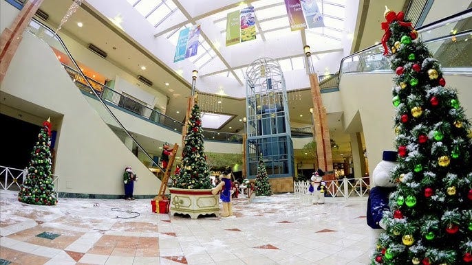 Mariah Carey - All I Want For Christmas Is You Playing I’m Empty Shopping  Center