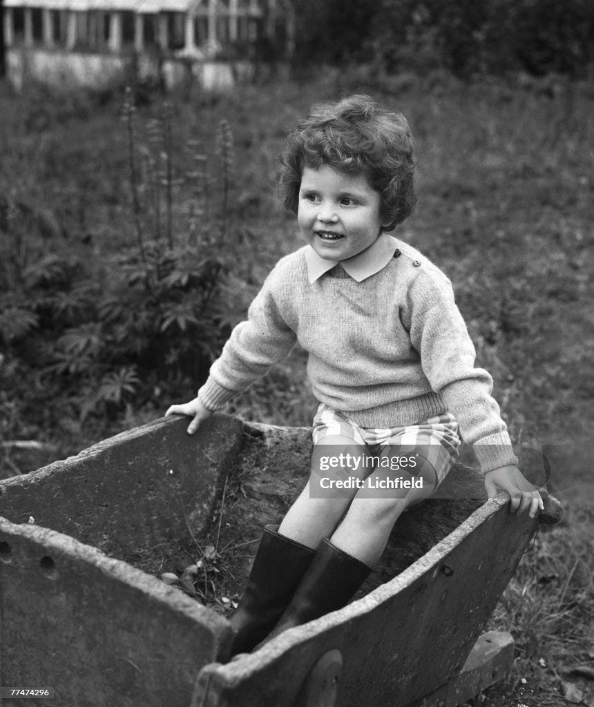 Sarah Ferguson as a Child