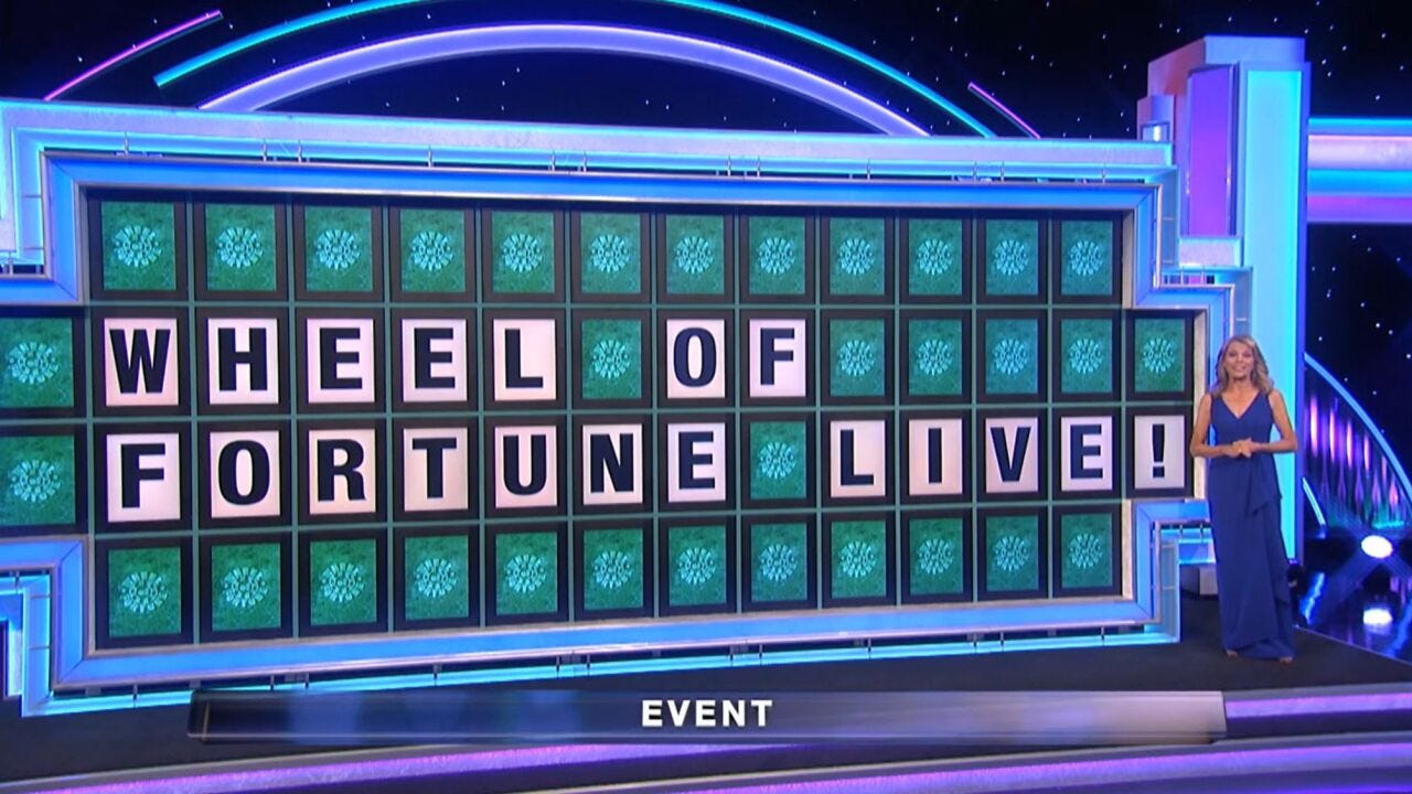Wheel Of Fortune Live
