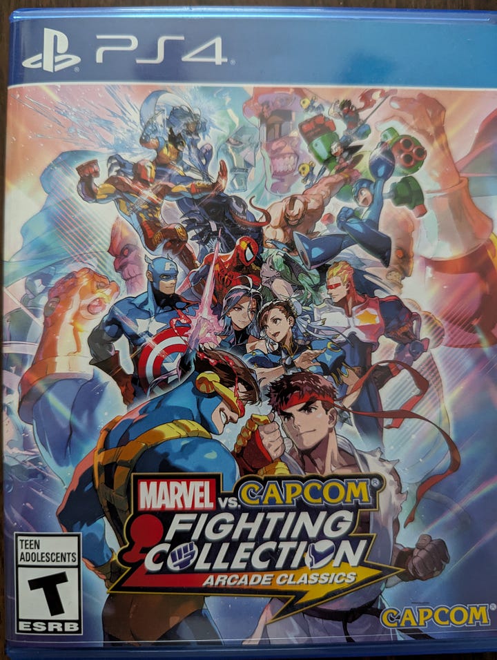 An image of the cover art and disc art showing two representees of the respective sides