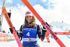 American skier Mikaela Shiffrin gets historic milestone with 100th World  Cup win : NPR