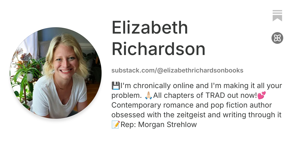 Elizabeth Richardson | Substack