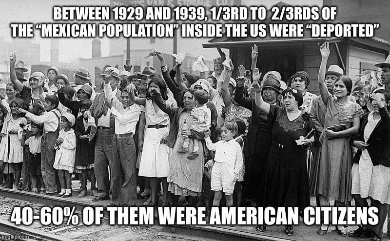 Is There a Different Way to Talk About Repatriating Americans to Mexico on  the Basis of Race? : r/USHistory