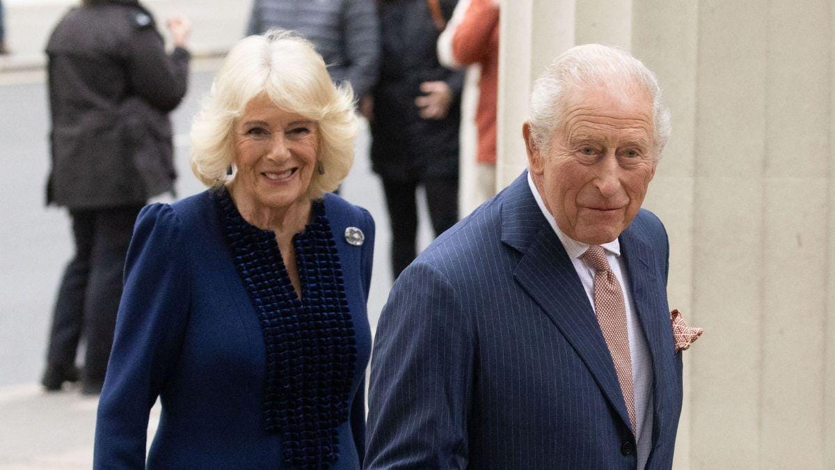 Photo of Queen Camilla and King Charles