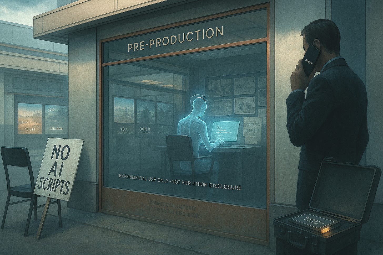Hollywood's Secret AI Experiments: Studios Hide Widespread Use Despite Union Deals 🎥