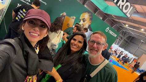 Team SheCrypto @ BTC Prague