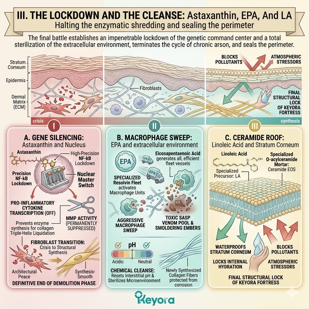 Gene Silencing and Macrophage Sweep integration drives ATP Synthesis and collagen density to establish a sterile sanctuary for Neurological Sovereignty. Gene Silencing and Macrophage Sweep integration drives ATP Synthesis and collagen density to establish a sterile sanctuary for Neurological Sovereignty.