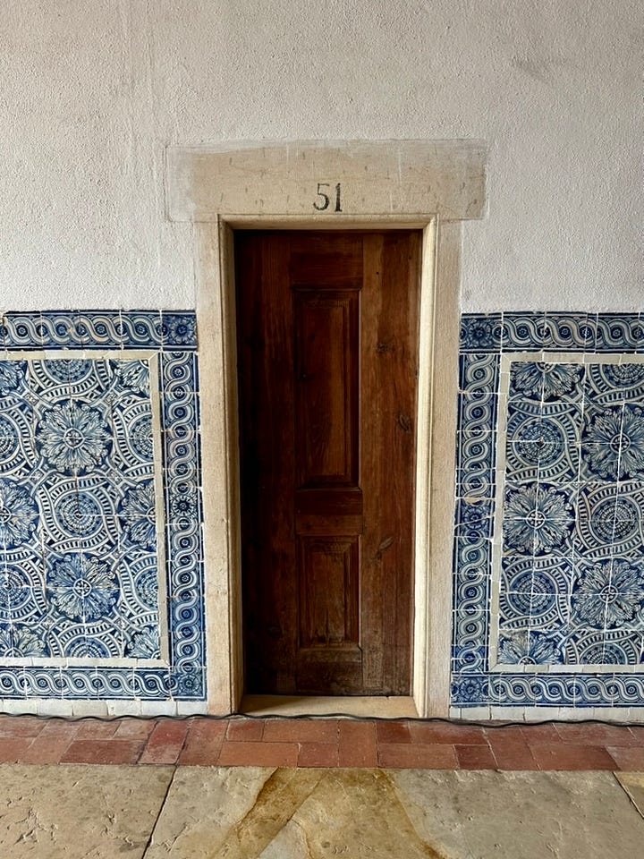 The church within the Convent of Christ and a friar's cell