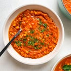 La zuppa di lenticchie rosse speziate di Meryl