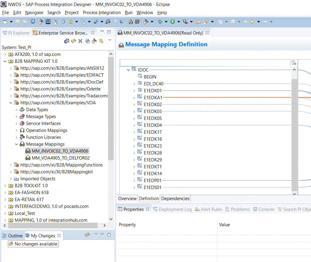 ESR perspective of NWDS in SAP PI and PO ESR perspective of NWDS in SAP PI and PO