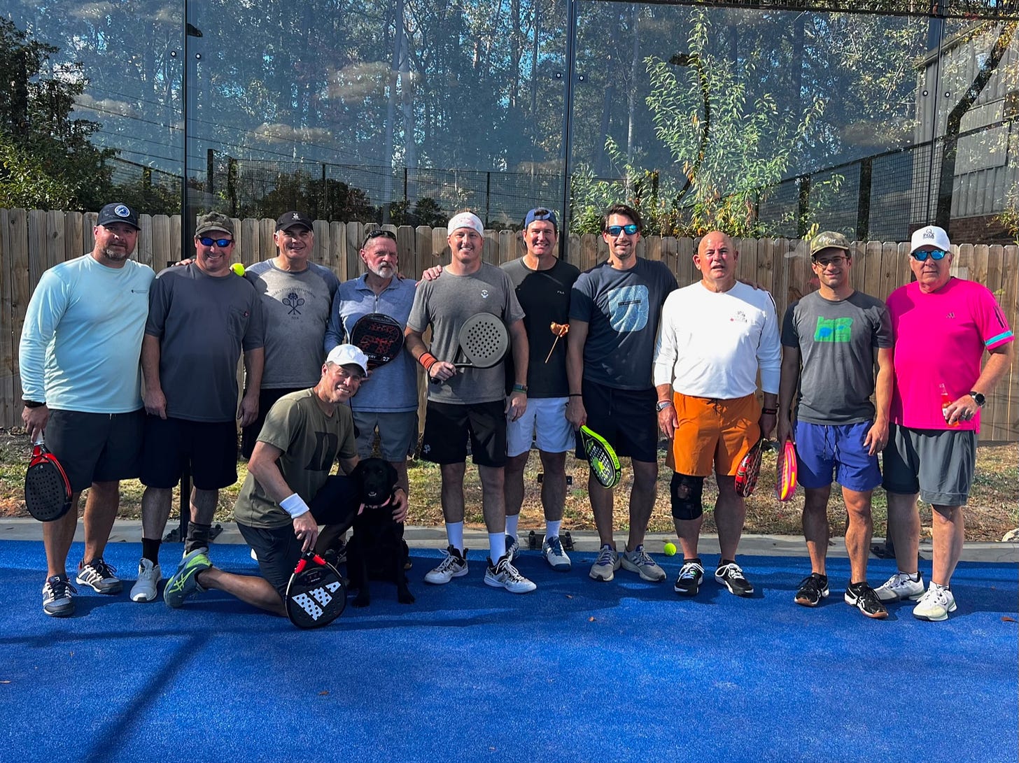 Padel players in Columbia, SC