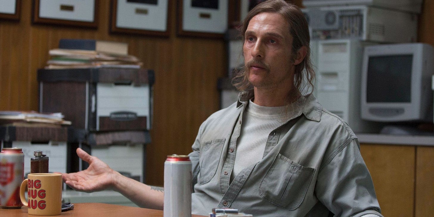 True Detective: What's The Meaning Behind "Time Is A Flat Circle?" True Detective: What's The Meaning Behind "Time Is A Flat Circle?"