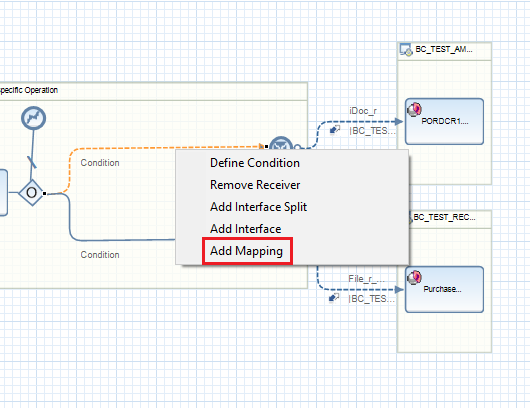 Add Mapping to iFlow Add Mapping to iFlow