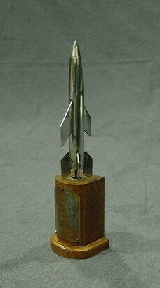 1953 Hugo Award trophy