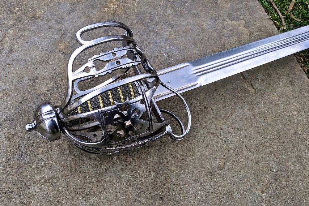 Scottish Basket Hilt 1 — Jesse Belsky Stageswords