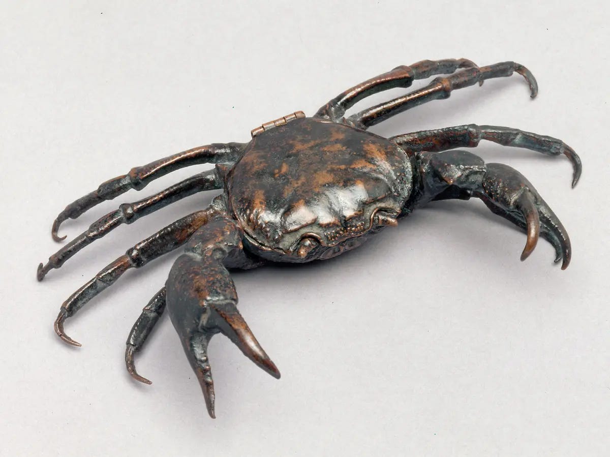Taschenkrebs (Naturabguss) Taschenkrebs (Naturabguss)