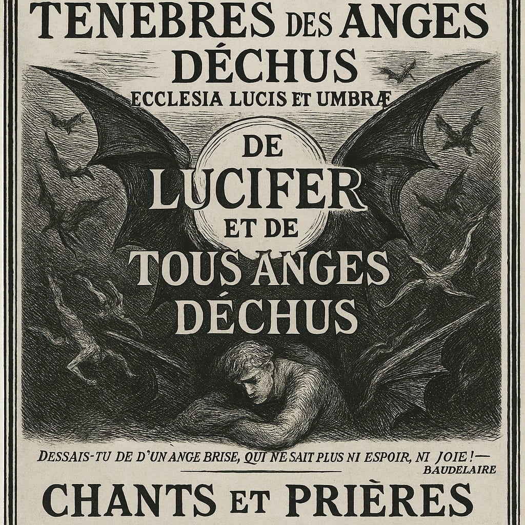The Service of Tenebrae for the Feast of Lucifer and All Fallen Angels, image size:1024x1024
