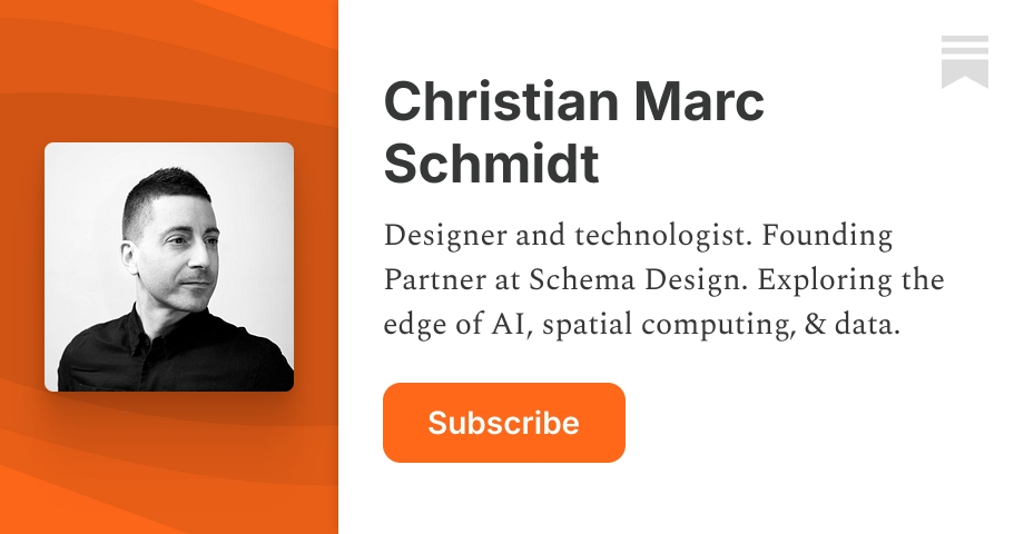 Christian Marc Schmidt | Substack