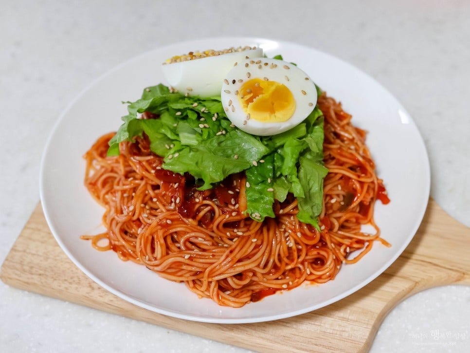 비빔국수 황금레시피 비법은 양념장 비빔국수 황금레시피 비법은 양념장