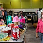 The Thrifty Goat, a new thrift store supporting Goatlandia, has opened in Sebastopol