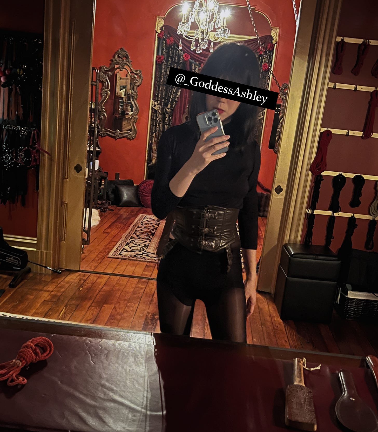 San Francisco Professional Dominatrix Goddess Ashley at La Maison