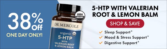 Get 38% Off on 5-HTP with Valerian Root & Lemon Balm