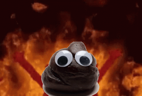 Burn Poop GIF - Burn Poop Burning Elmo - 探索與分享 GIF
