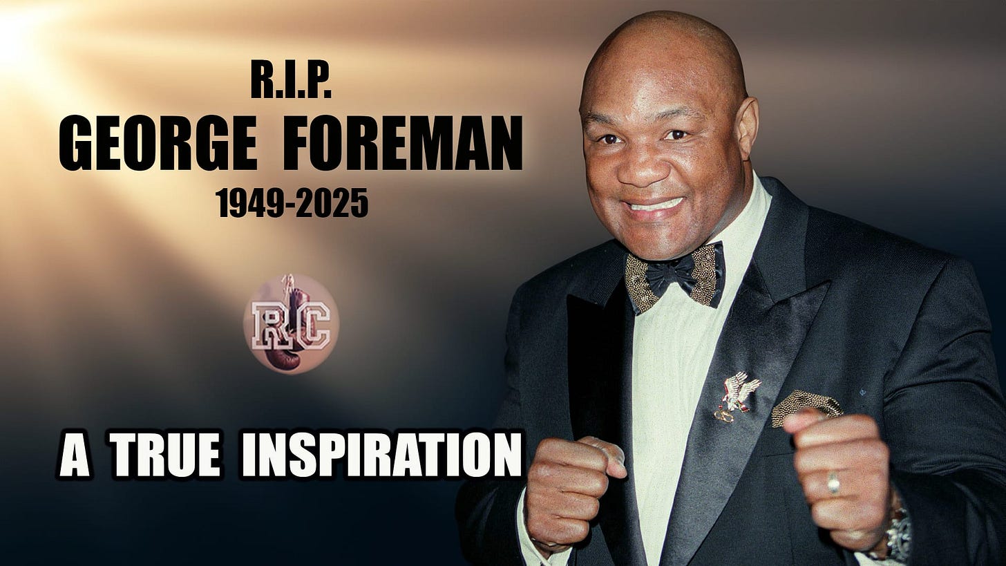 Image: George Foreman Tribute Video