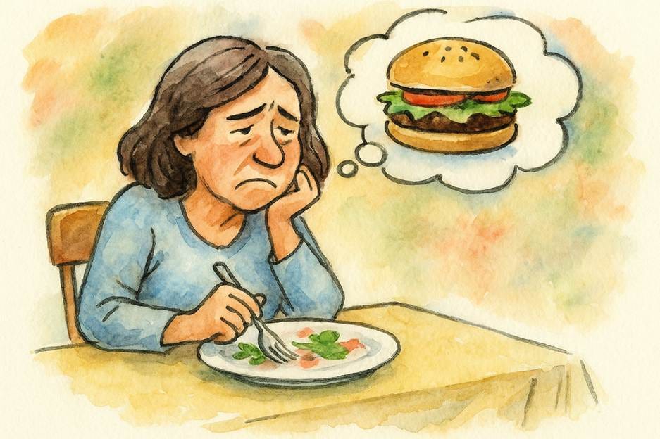 A person eating a hamburger

AI-generated content may be incorrect.