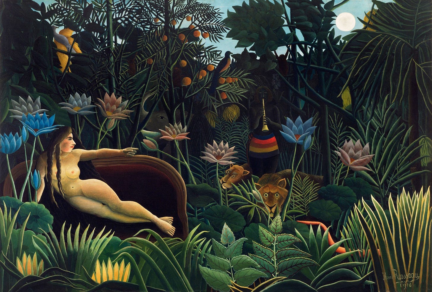 Henri Rousseau's The Dream (1910)