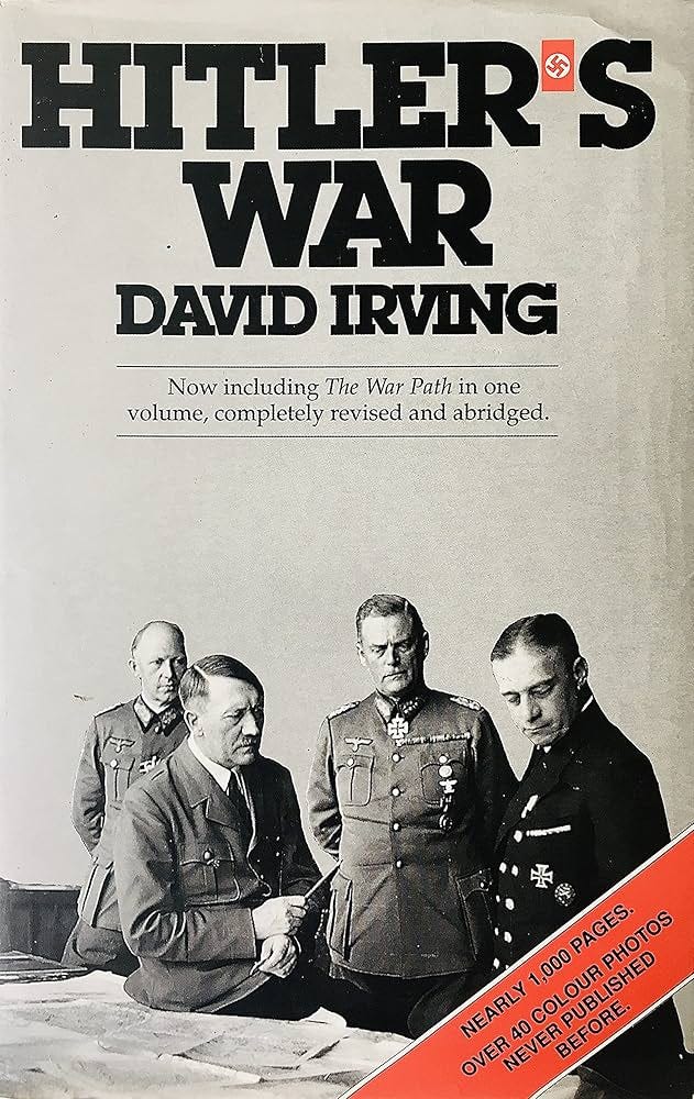 Hitler's War and the War Path: David Irving: 9781872197104: Amazon.com:  Books