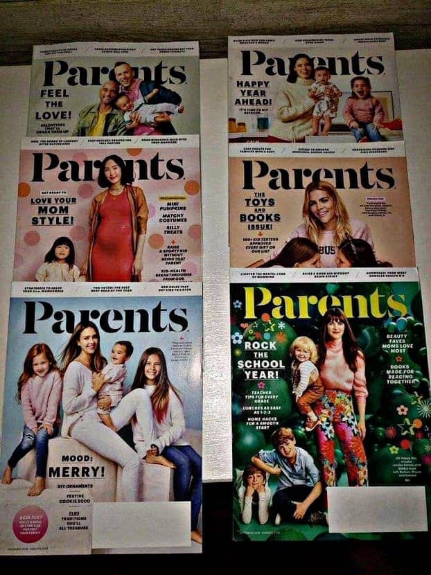Parents magazine covers notably depict no natural couples Parents magazine covers notably depict no natural couples