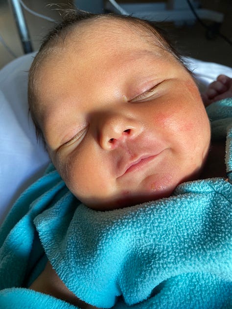 pictures from when author's baby was in the nicu