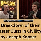 Joe Rogan, Rep James Talarico and A Master Class in Civility