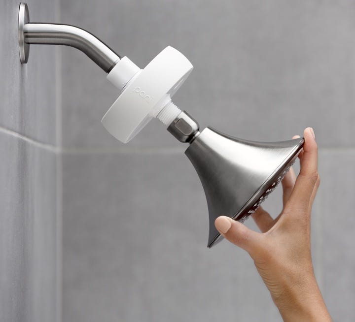Pani easy installation on shower head
