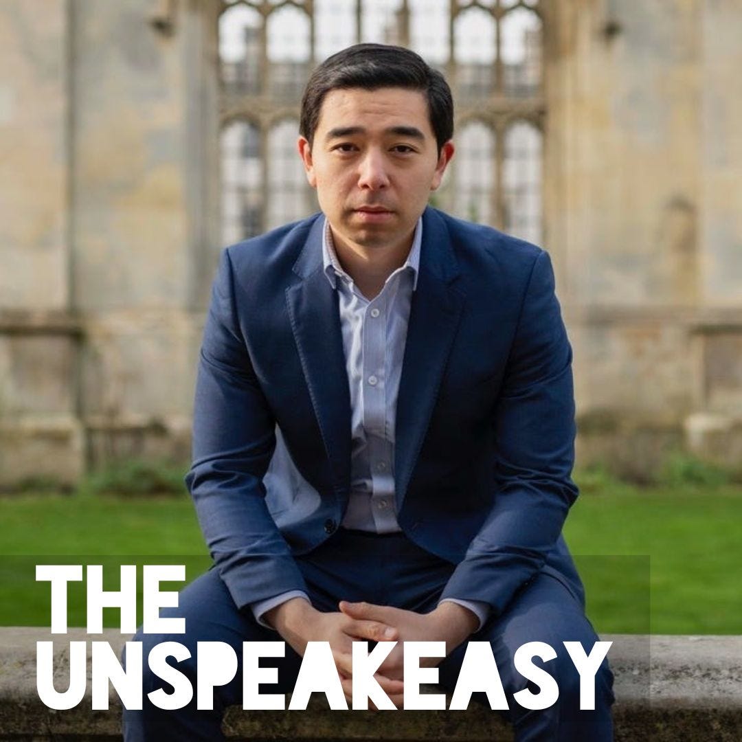 A head shot of Rob Henderson, The Unspeakeasy speaker in NYC.
