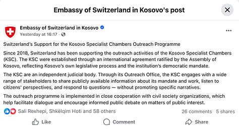 Reagime institucionale dhe të shoqërisë civile pas sulmeve ndaj një ligjërate edukative mbi Dhomat e Specializuara në gjimnazin “Xhevdet Doda”.