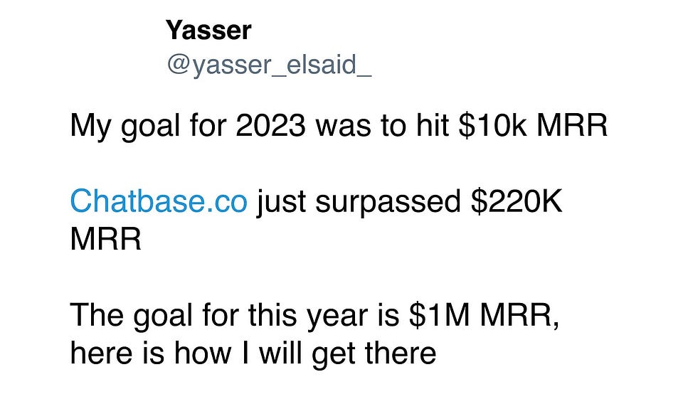 Newsletter artwork for “How To Make $228K MRR With AI Chatbots”
