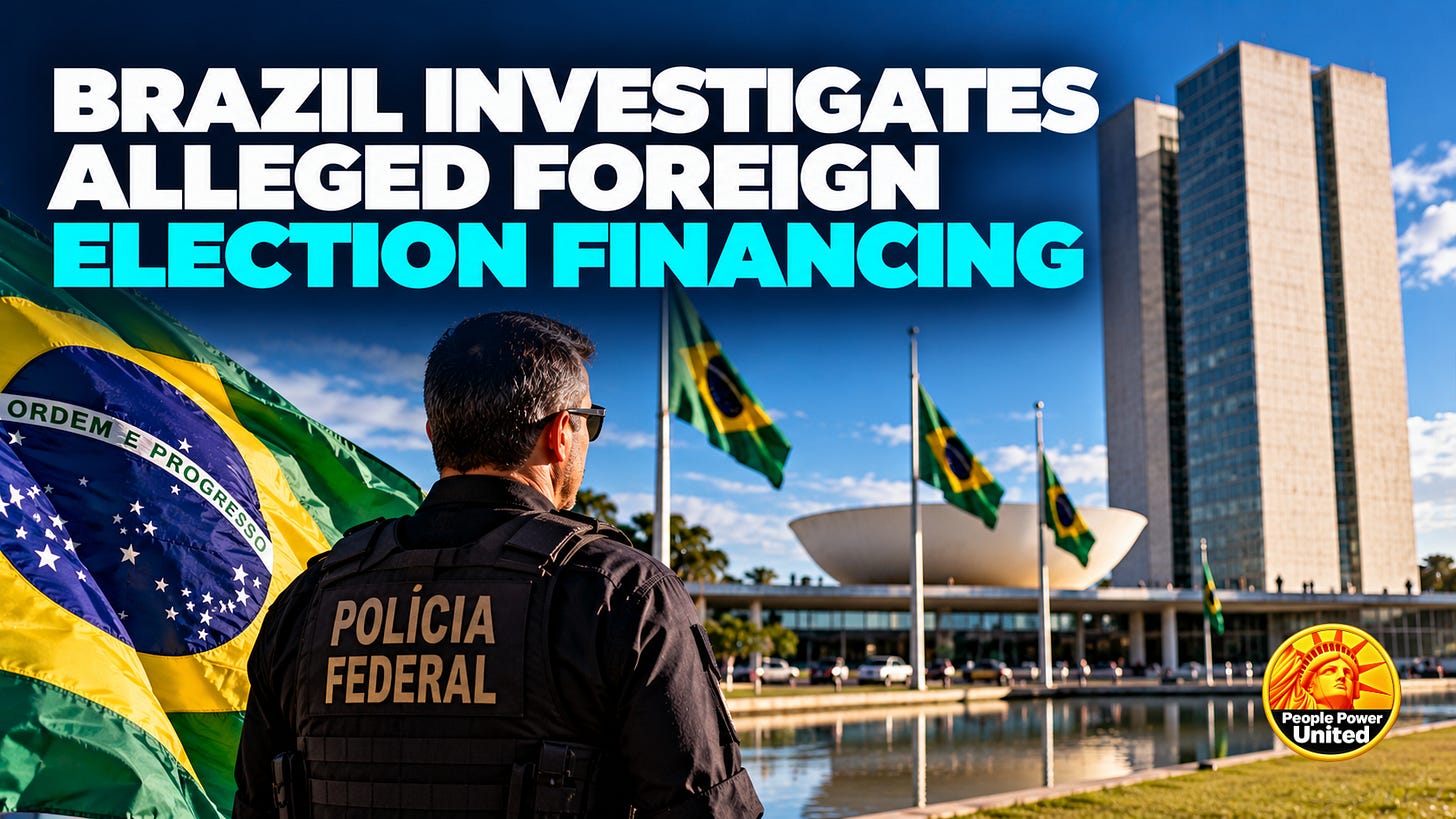 Brazil Investigates Alleged Foreign Election Financing.