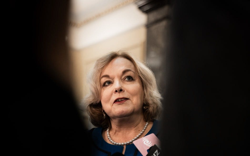 Defence Minister Judith Collins Photo: RNZ / Samuel Rillstone.