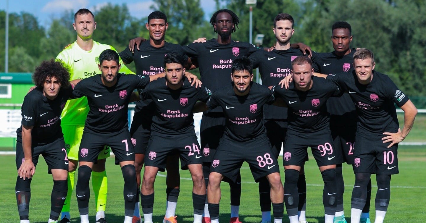 Sabah FK squad in European competition