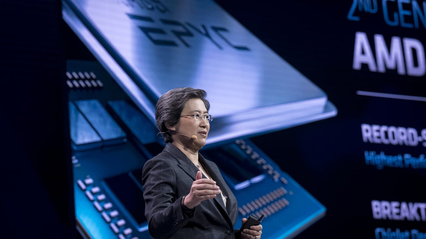 AMD stock jumps more than 9% on strong 2024 AI chip projections