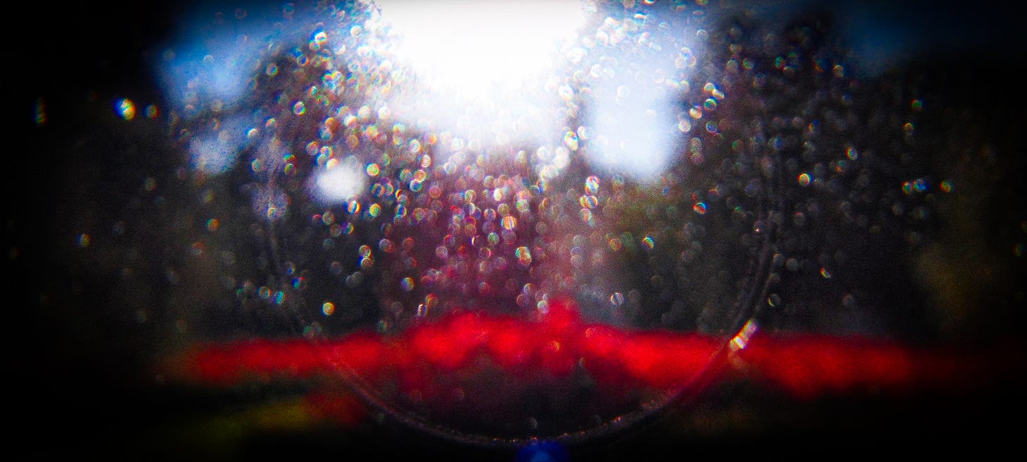 Not sure what I was going for here, but it looks really cool. (photo by the author)