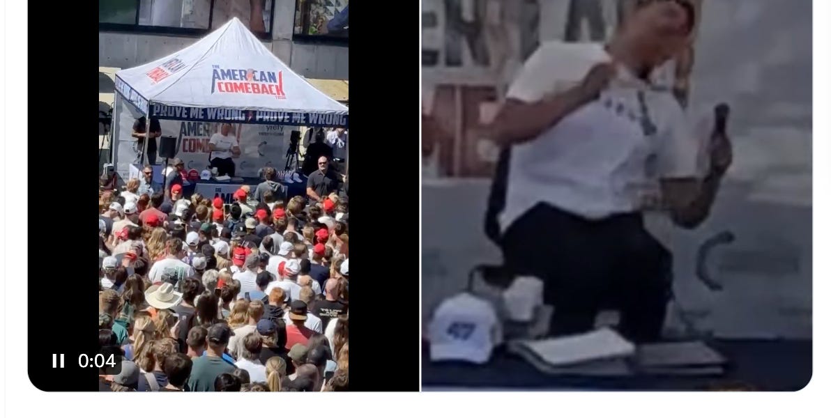 Charlie Kirk is confirmed Dead after being Shot at a University Event