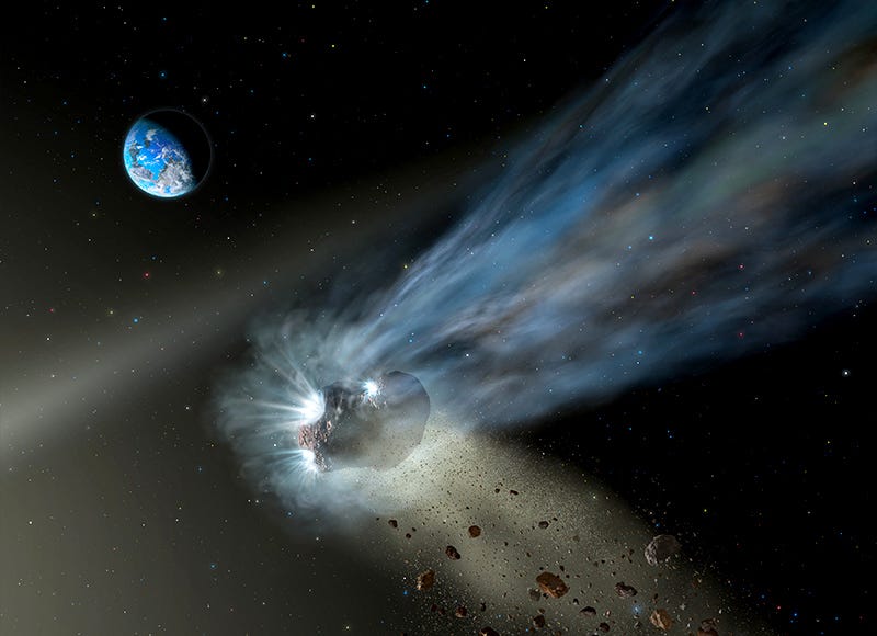 Comet Catalina Suggests Comets Delivered Carbon to Rocky Planets